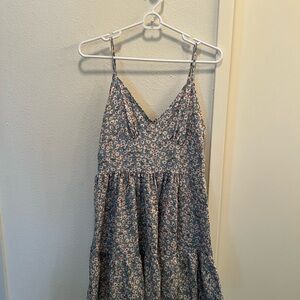 Floral Spaghetti Strap Dress